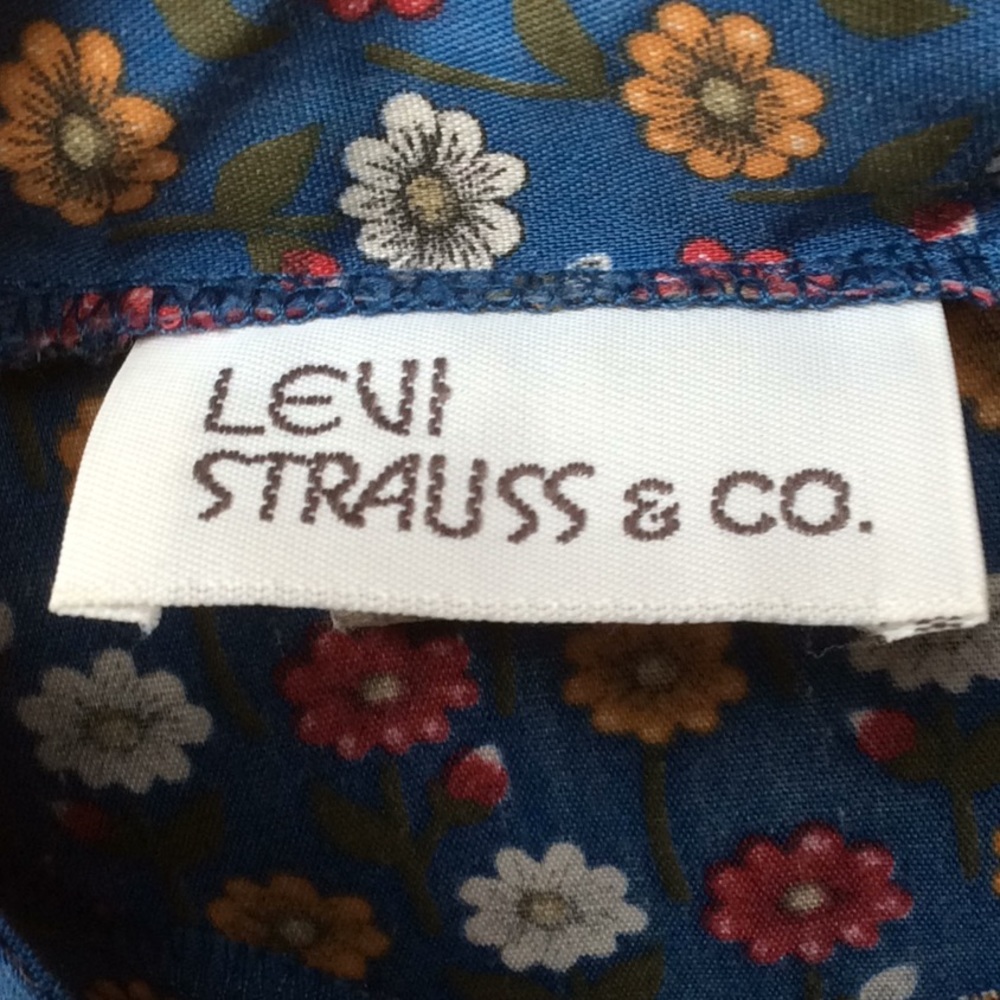 Fantastic Levi Strauss top, prairie western flair - Picture 4 of 5